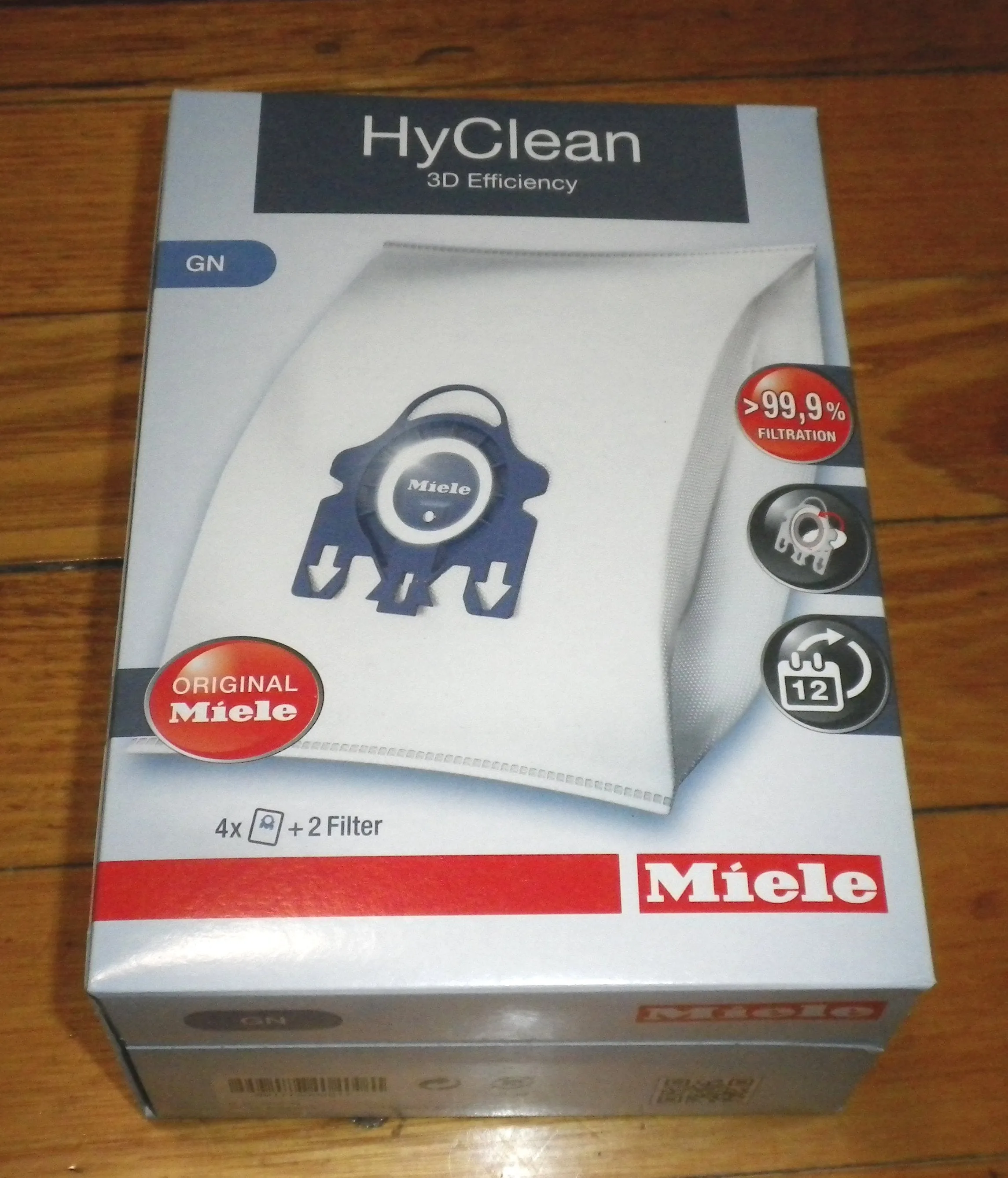 Miele Genuine HyClean High Filtration Synthetic Vacuum Cleaner Bags - Part # GN