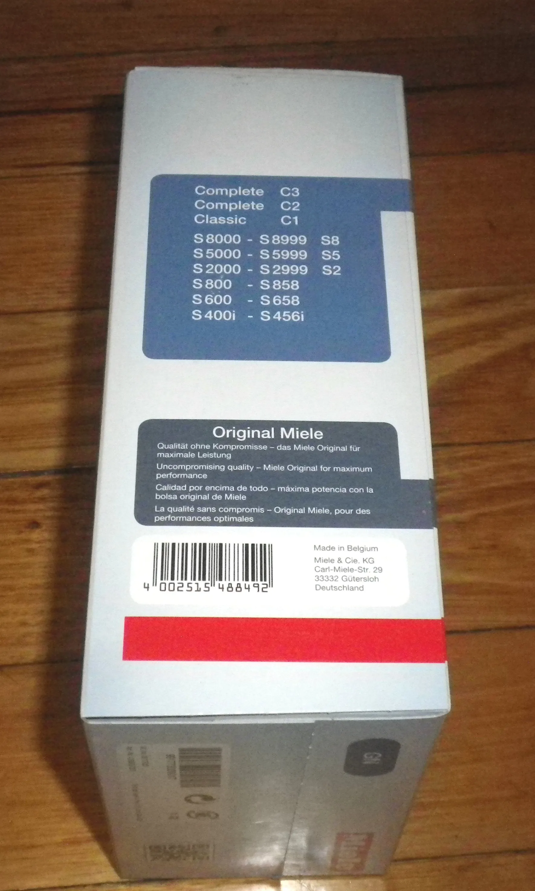 Miele Genuine HyClean High Filtration Synthetic Vacuum Cleaner Bags - Part # GN