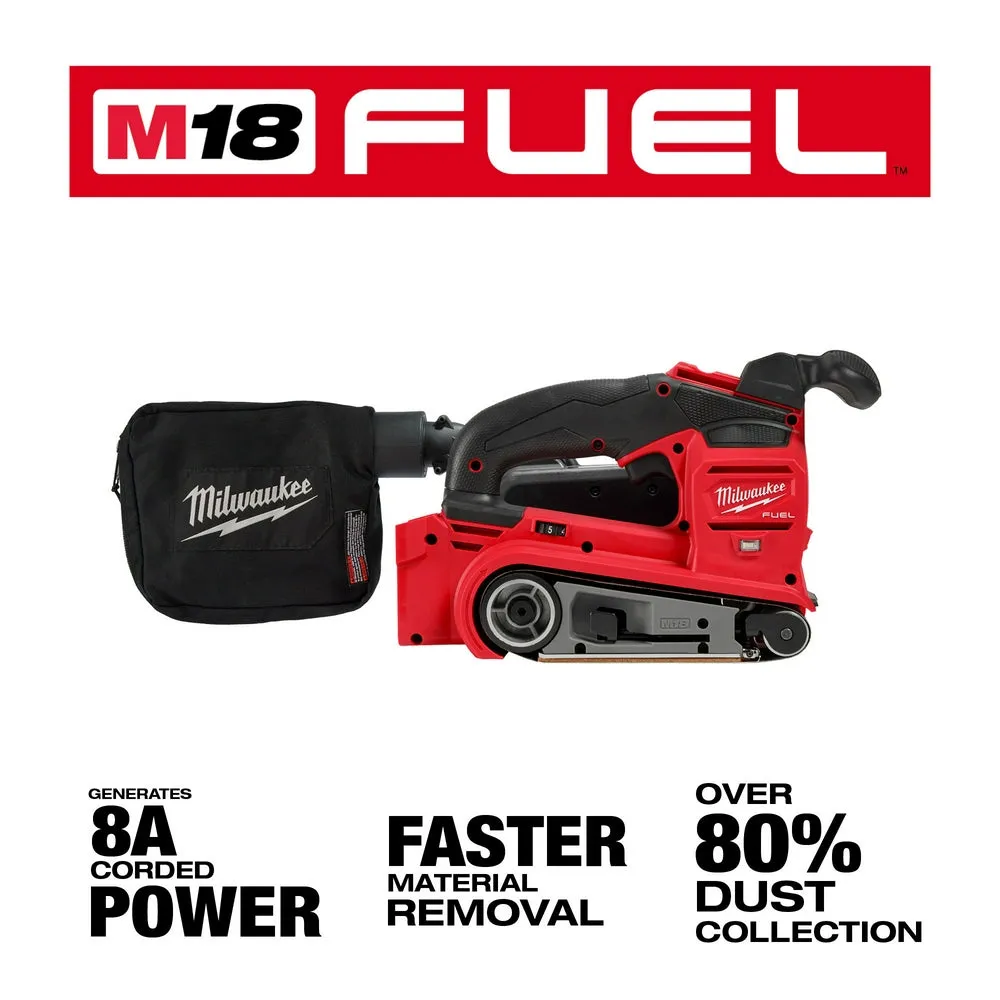 Milwaukee 2832-20 M18 FUEL 3"x18" Belt Sander