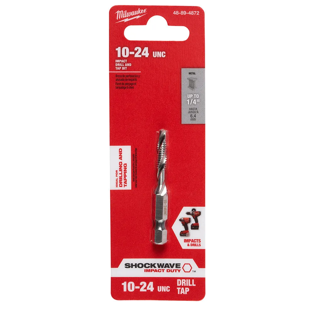 Milwaukee 48-89-4872 SHOCKWAVE 10-24 IMPACT DRILL TAP