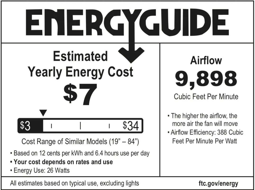 Modern Forms FR-W1805-120L Hydra 120" Ceiling Fan with LED Light Kit