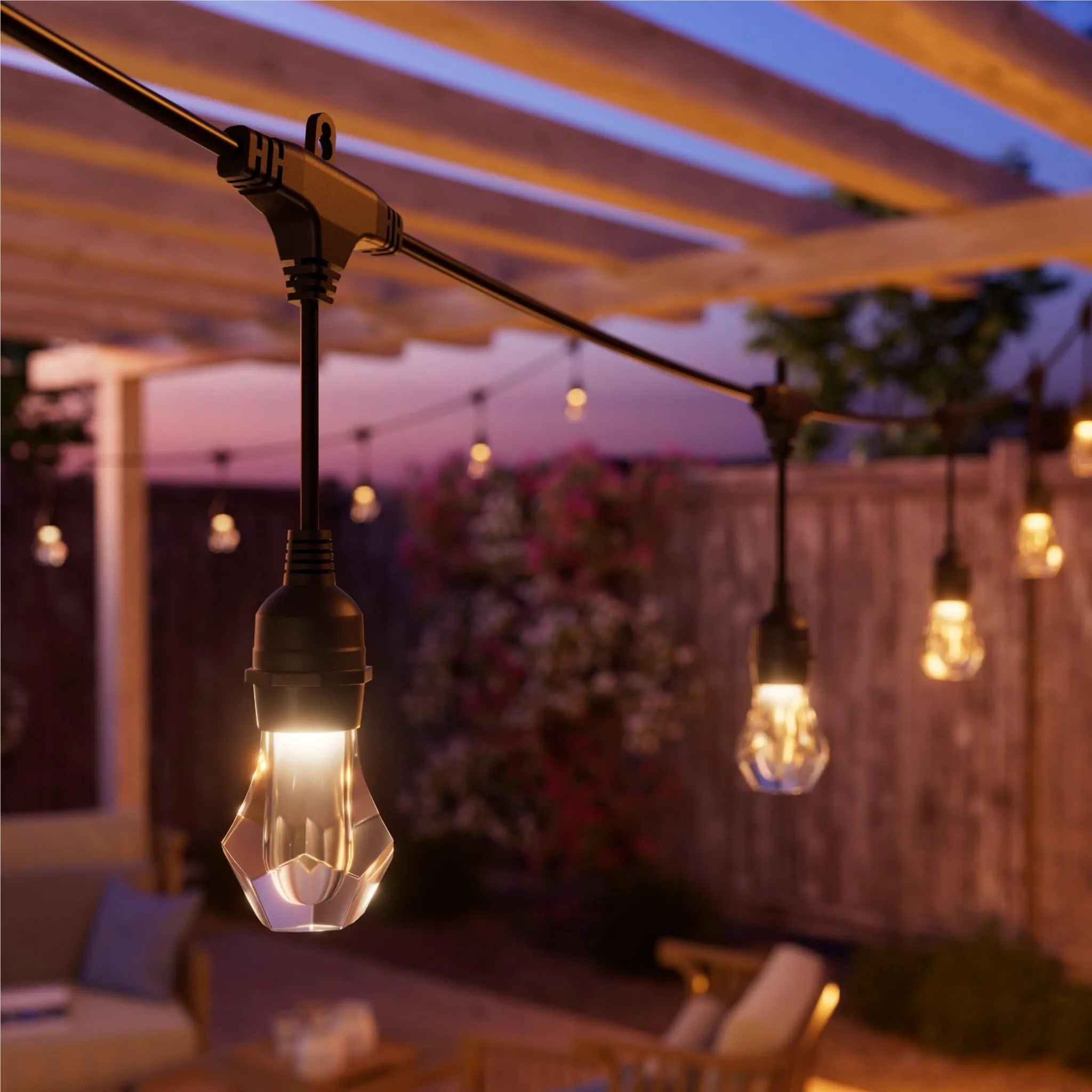 Nanoleaf Matter Smart Multicolour Outdoor String Light Smarter Kit (30m)