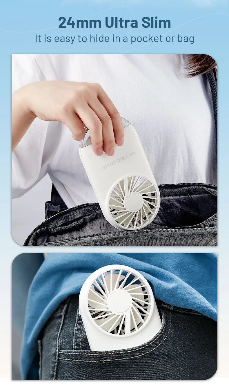 NEF02 - Personal LED Fan (1,200mAh)