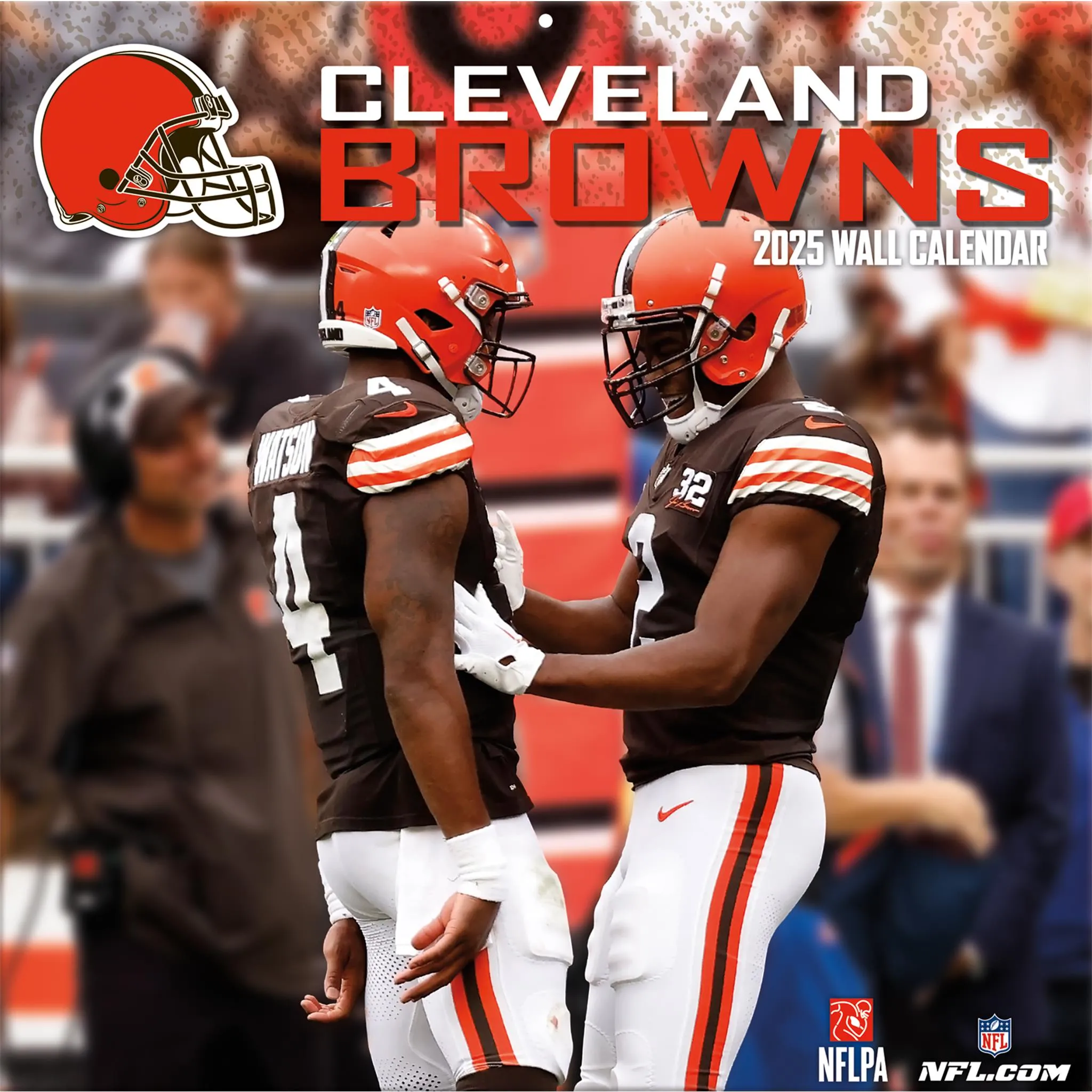 NFL Cleveland Browns Wall 2025 Calendar - Online Exclusive