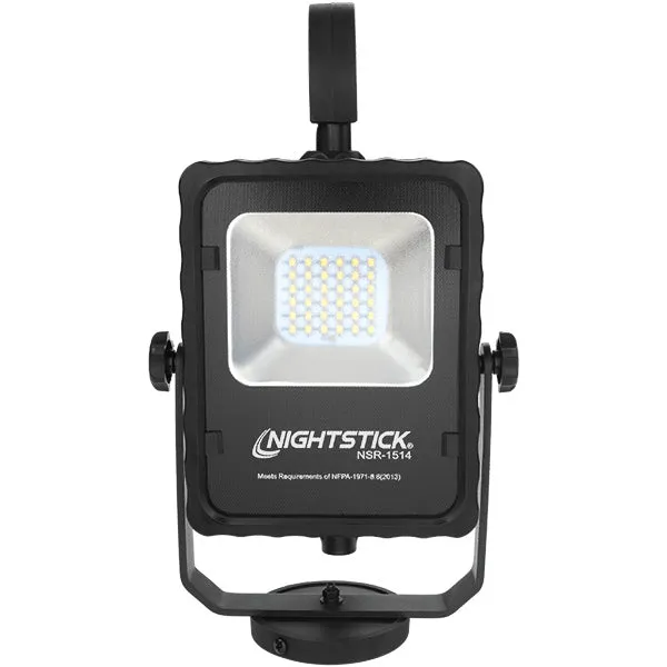 NIGHTSTICK NSR-1514 Rechargeable Led Area Light with Magnetic Base black