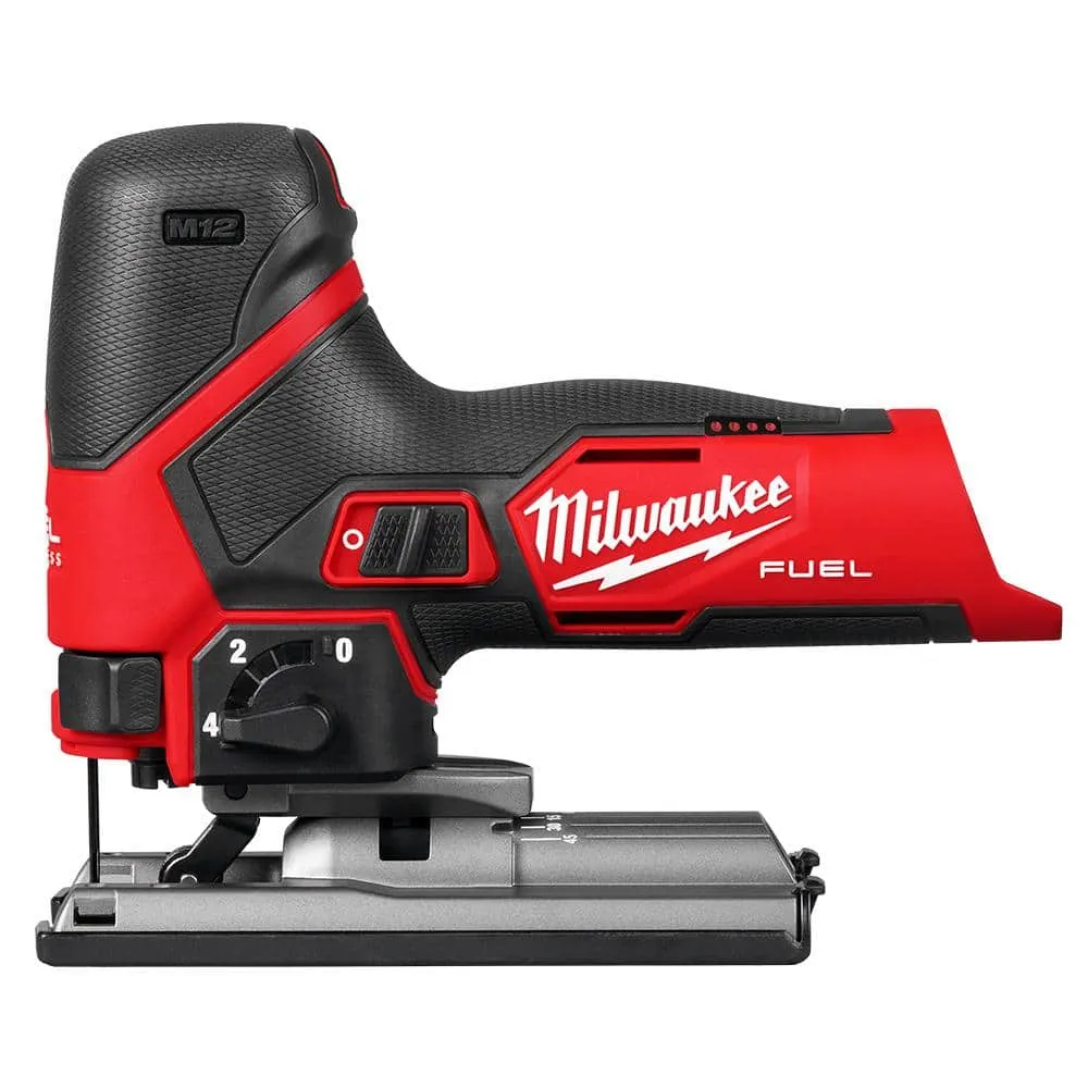 Open Box -  Milwaukee M12 12V Fuel Lithium-Ion Cordless Jig Saw (Tool-Only)