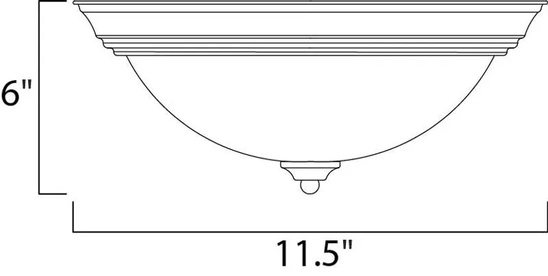 Outdoor Essentials - 194x 11.5" Outdoor Flush Mount