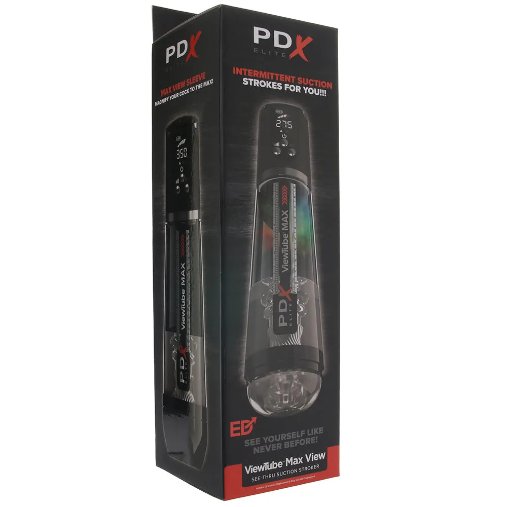 PDX Elite ViewTube Max View Suction Stroker