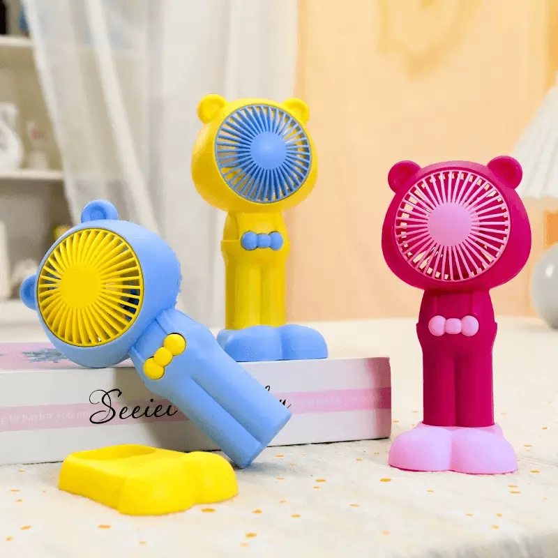 Portable Mini Handheld Fan With Stand