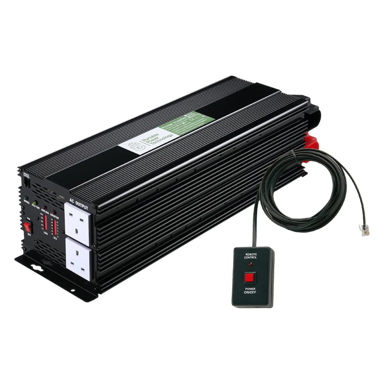 Portable Power Technology 4000W 12V Modified Sinewave Power Inverter with Remote control