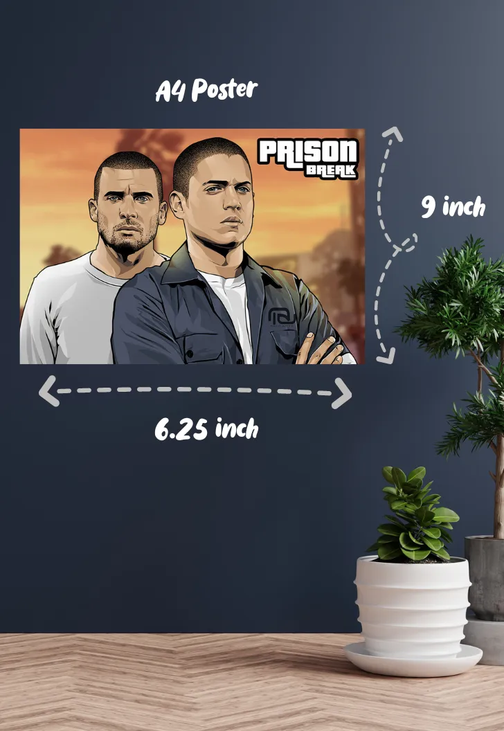 Prison Break GTA Poster