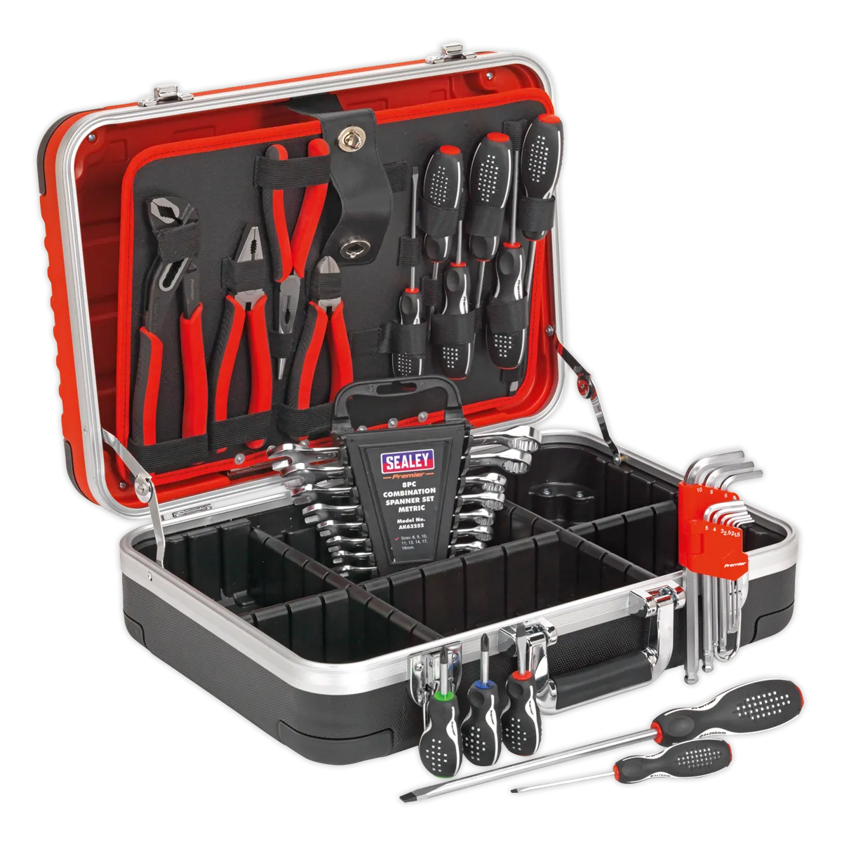 Professional HDPE Tool Case Heavy-Duty & 32pc Tool Kit