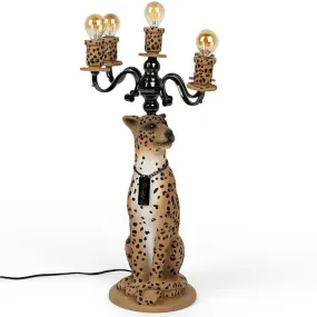 Proudly Crowned Panther Floor Lamp