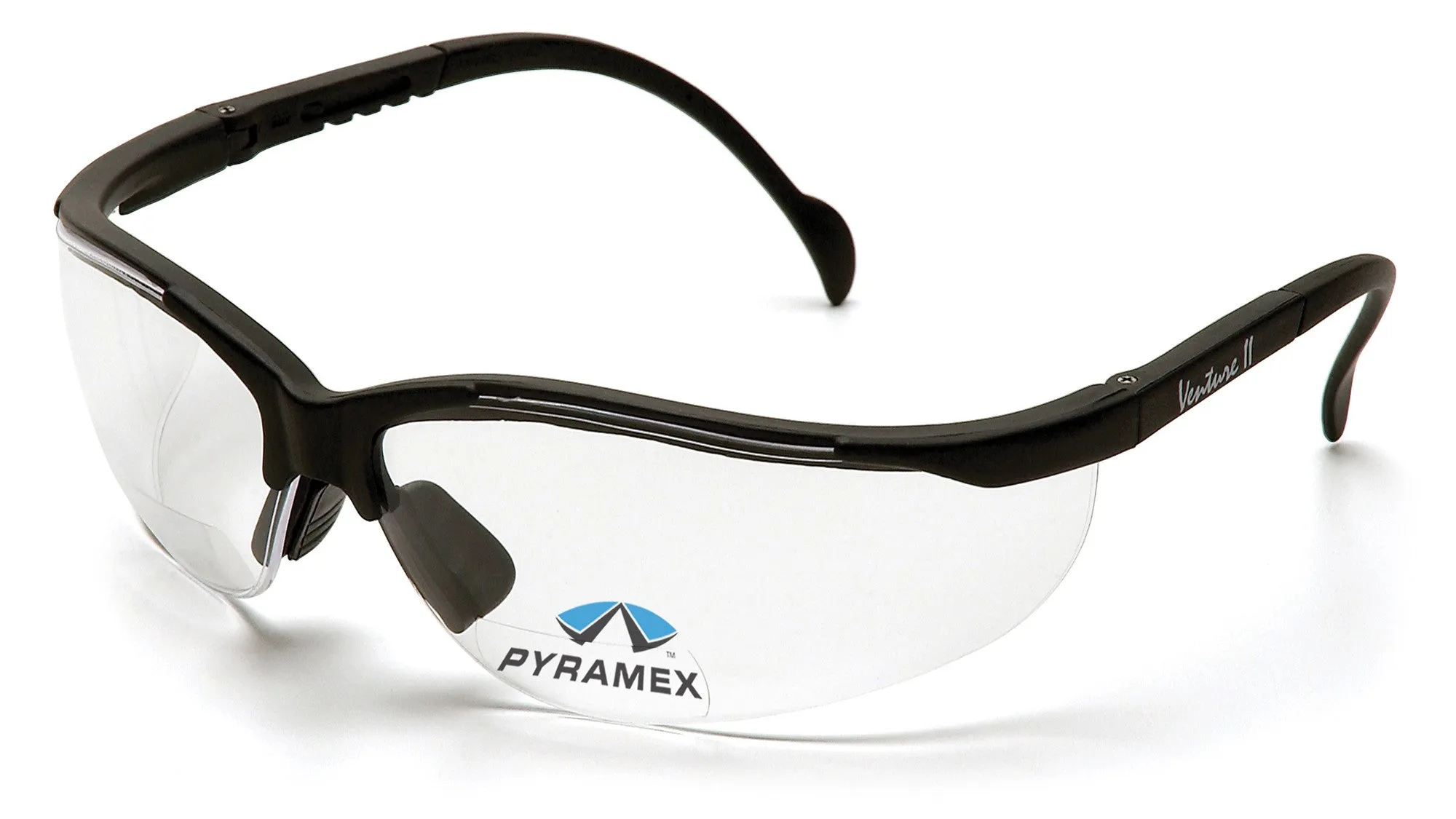 Pyramex SB1810R30 V2 Readers Black Safety Glasses W/ Clear   3.0 Lens (6 each)