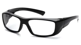 Pyramex SB7910D20 Emerge™ Black Safety Glasses W/ Clear  2.0 Lens (6 each)