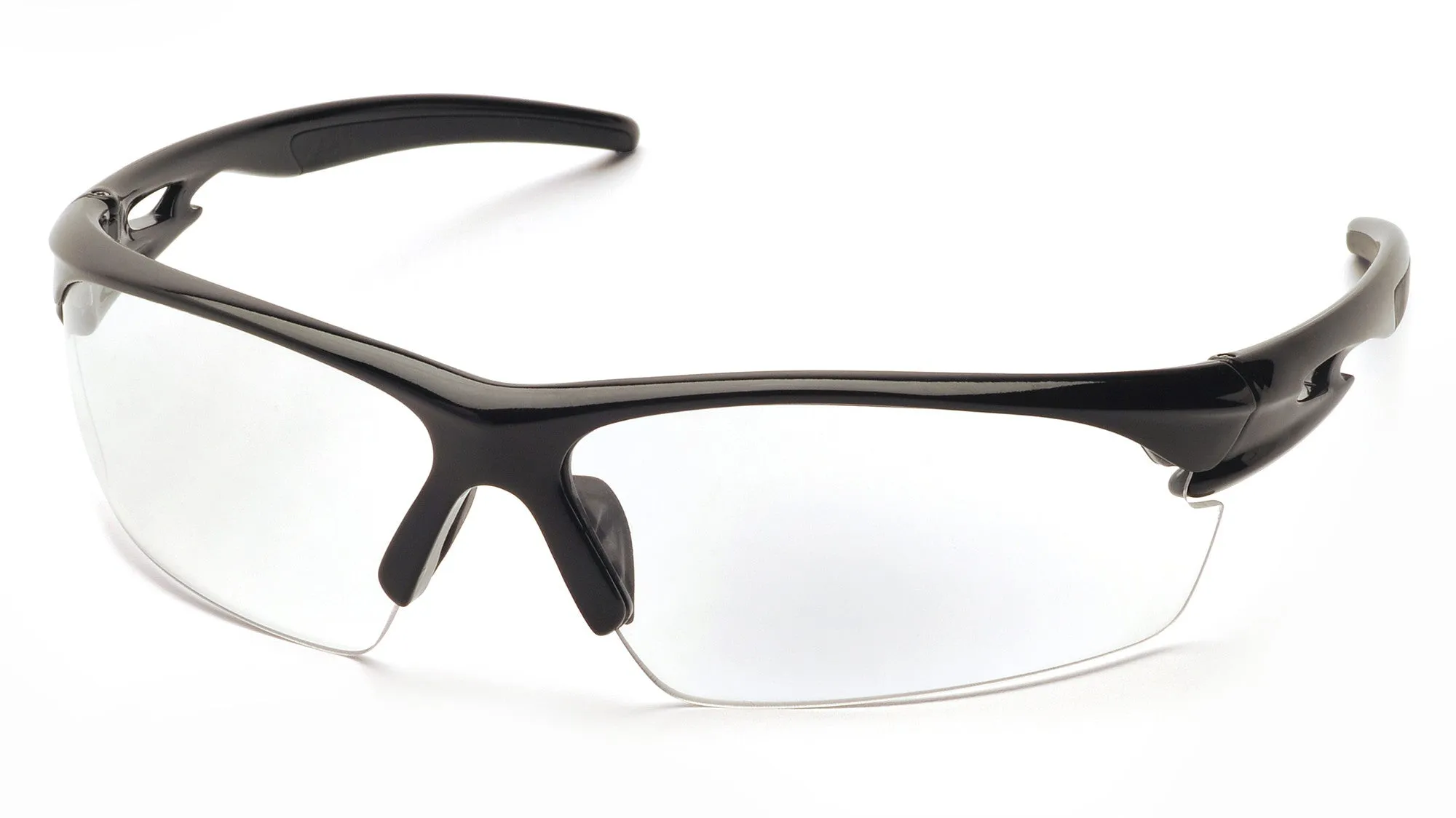 Pyramex SB8110D Ionix™ Black Safety Glasses W/ Clear Lens (12 each)