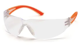 Pyramex SO3610S Cortez Orange Temples Safety Glasses W/ Clear Lens (12 each)