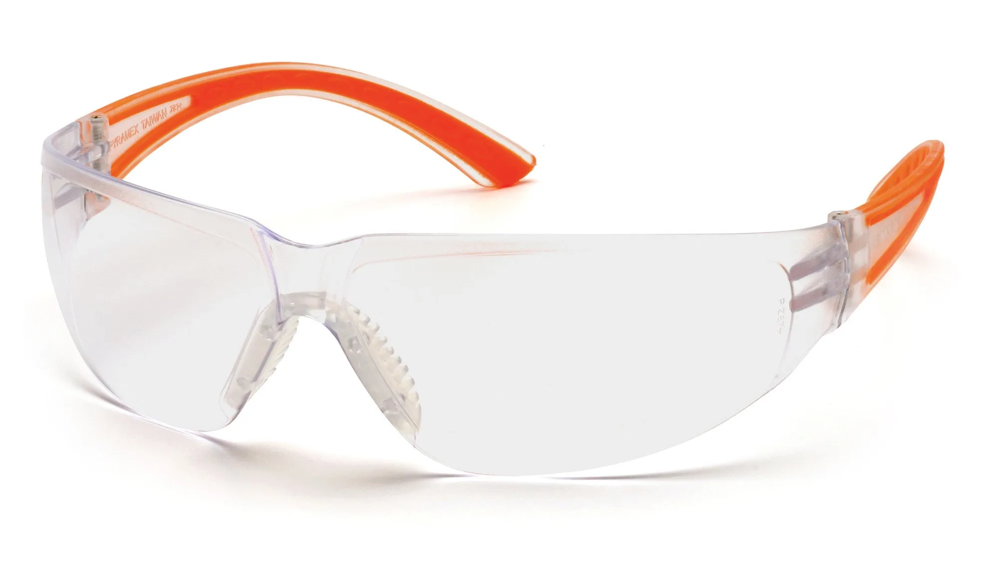 Pyramex SO3610S Cortez Orange Temples Safety Glasses W/ Clear Lens (12 each)