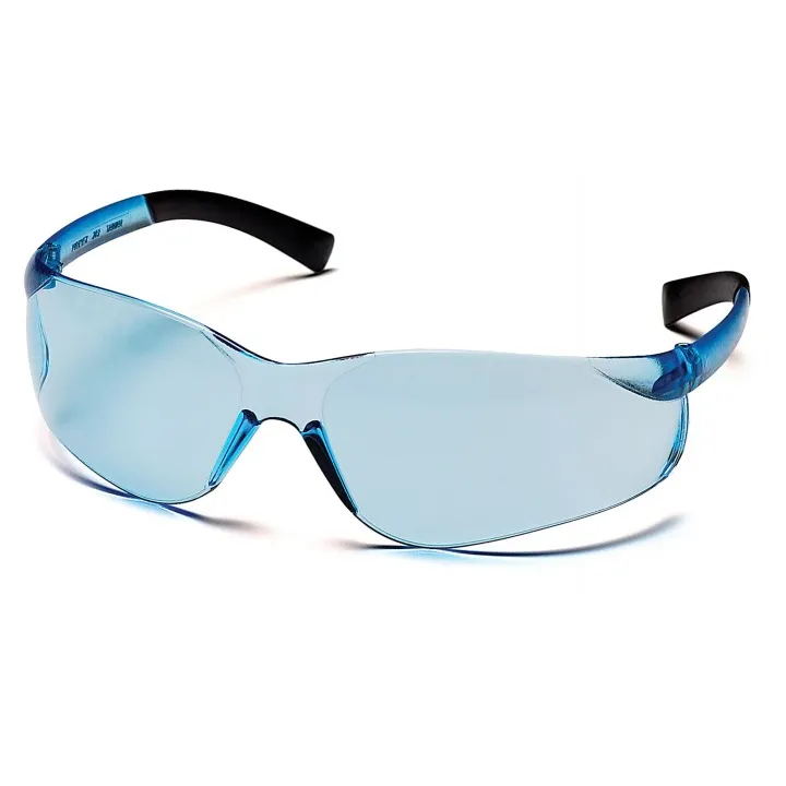 Pyramex Ztek Safety Glasses with Rubber Temples, ANSI Z87.1