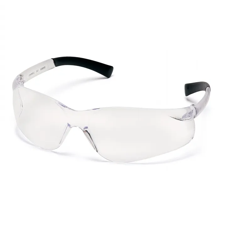 Pyramex Ztek Safety Glasses with Rubber Temples, ANSI Z87.1