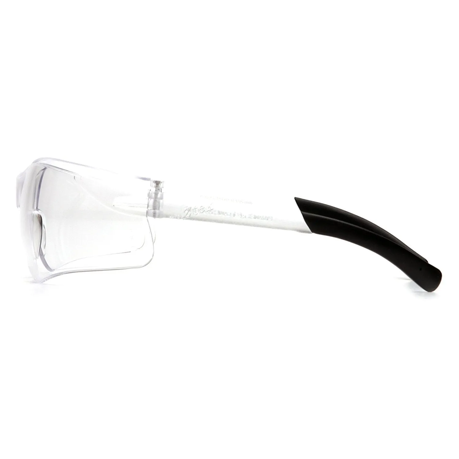 Pyramex Ztek Safety Glasses with Rubber Temples, ANSI Z87.1