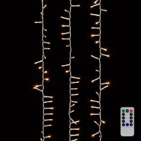 Raz Imports 36.5' Snake Garland Clear Wire, 500 White Lights and Remote