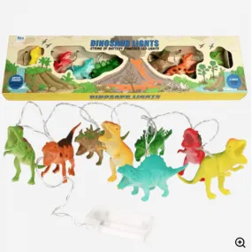 Rex London String Of Led Dinosaur Lights - Prehistoric Land