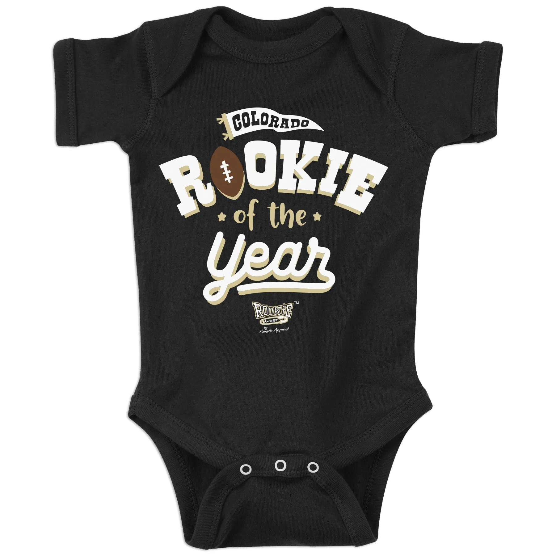 Rookie Of the Year Baby Apparel for Colorado College Fans (NB-7T)