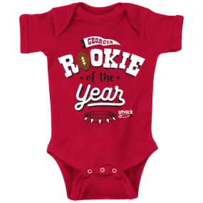 Rookie Of the Year Baby Apparel for Georgia College Fans (NB-7T)