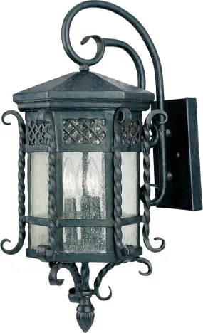 Scottsdale 3-Light Outdoor Wall Lantern