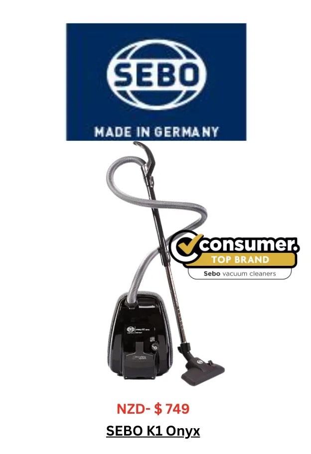 Sebo K1 Onyx Vacuum Cleaner