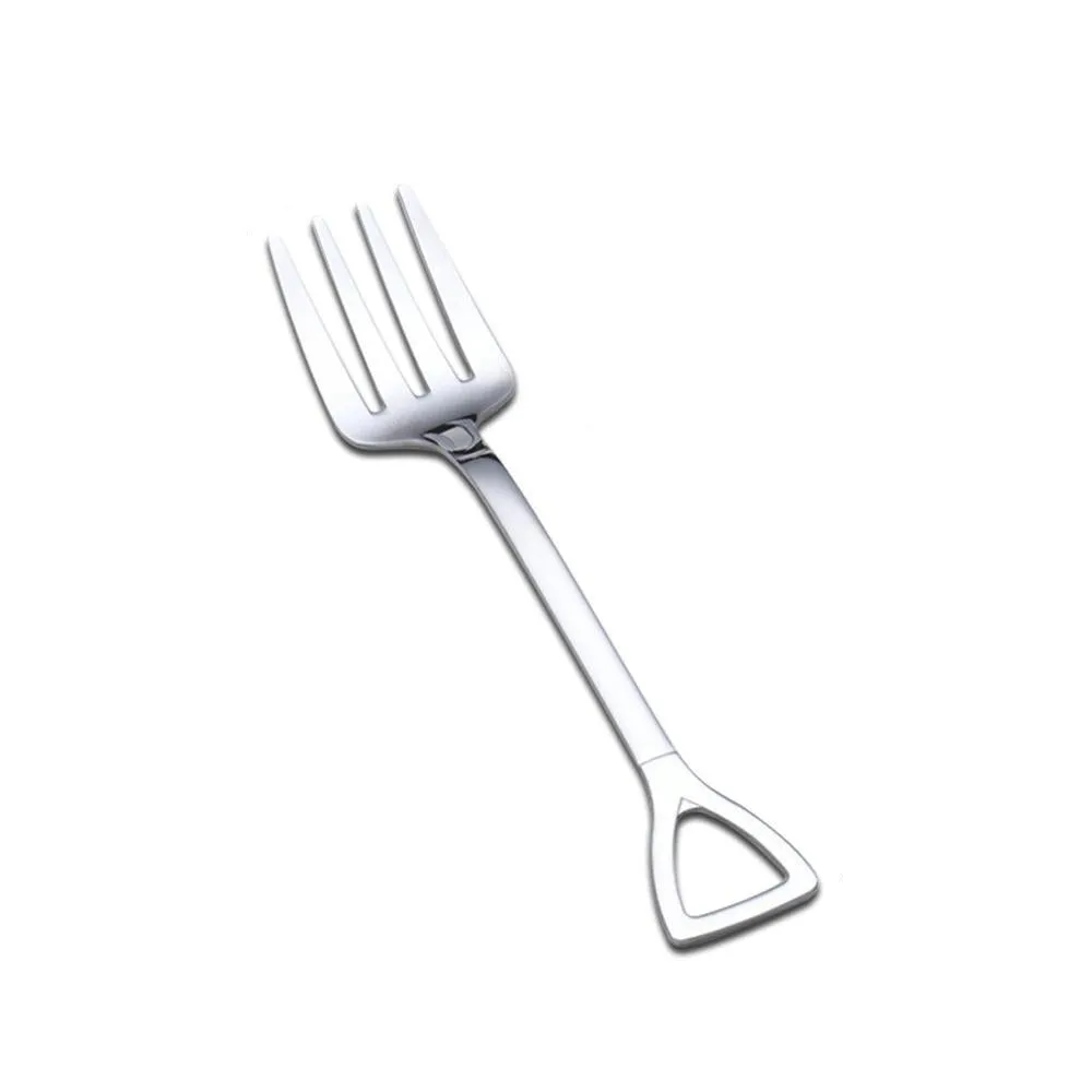 Shovel Wrench Shaped Dessert Forks Teaspoon Kitchen Teaspoon