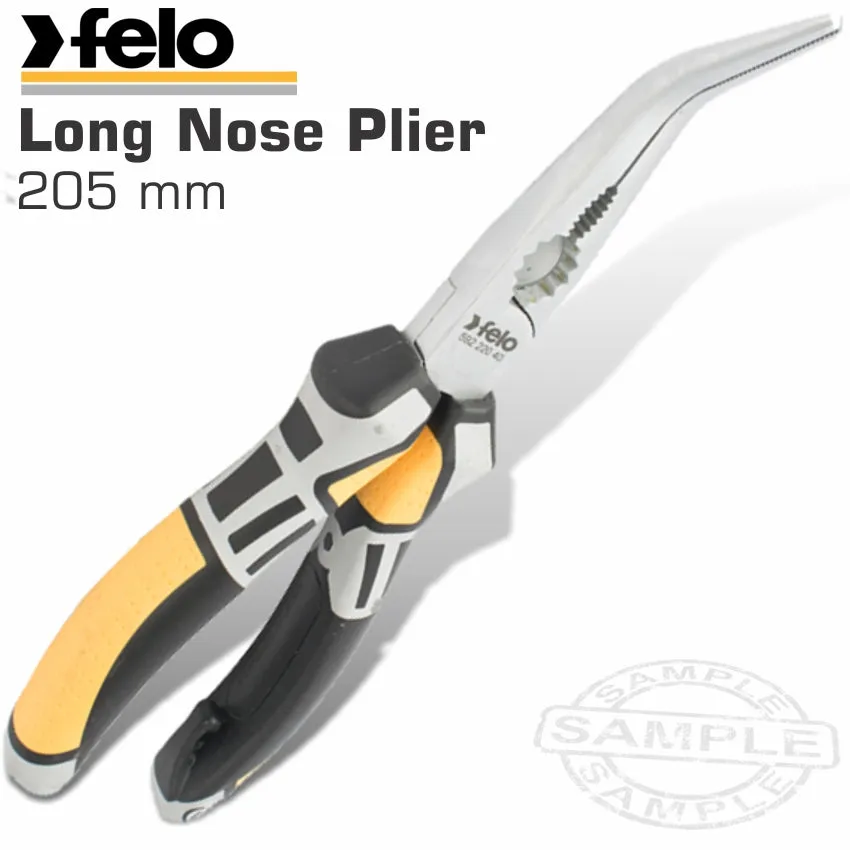 Special - Felo Plier Bent Long Nose 205Mm