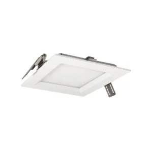 Square LED Downlight with Selectable CCT - E-Series FLIN by Nora