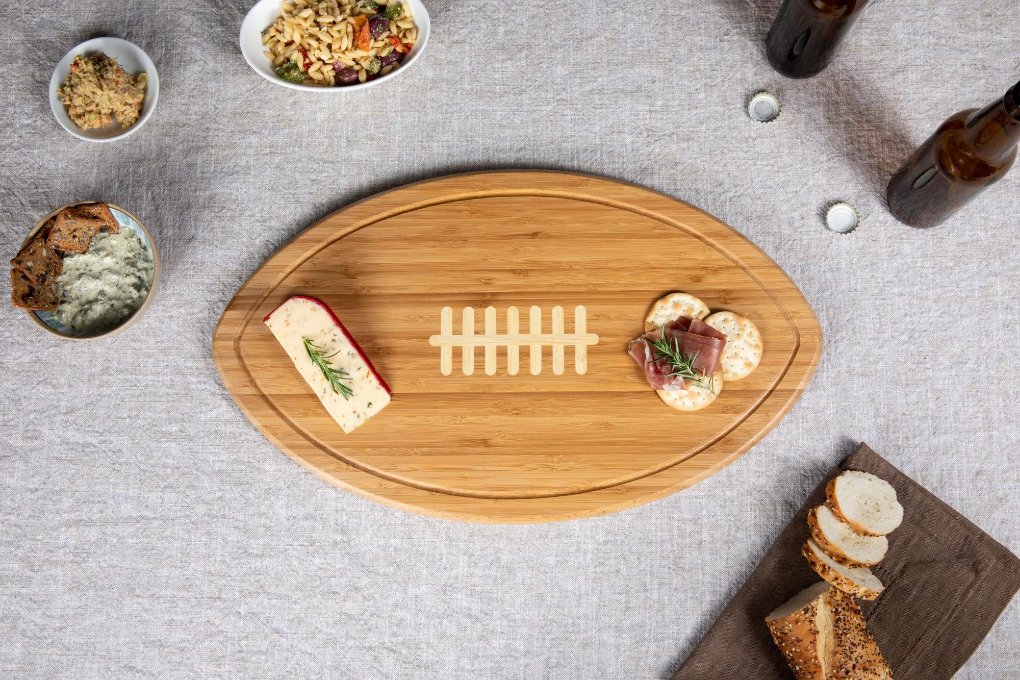 Stanford Cardinal - Kickoff Football Cutting Board & Serving Tray