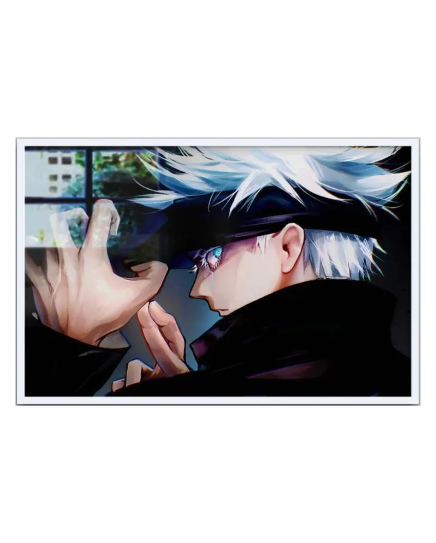 Stuning Gojo from Jujutsu Kaisen Canvas Wall Painting