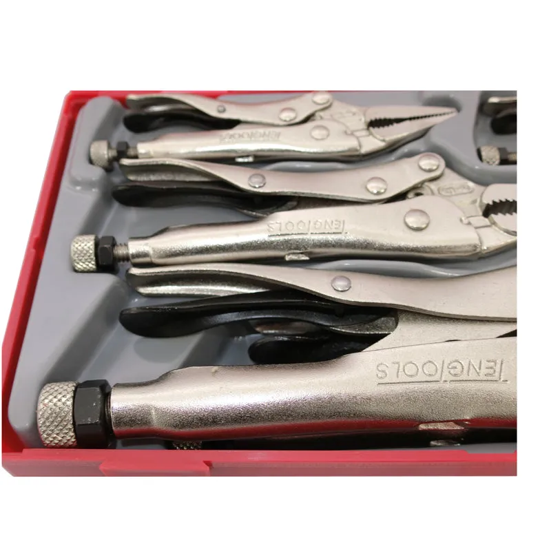 Teng Tools - 5 Piece Power Grip Self Locking Pliers Set TTVG05