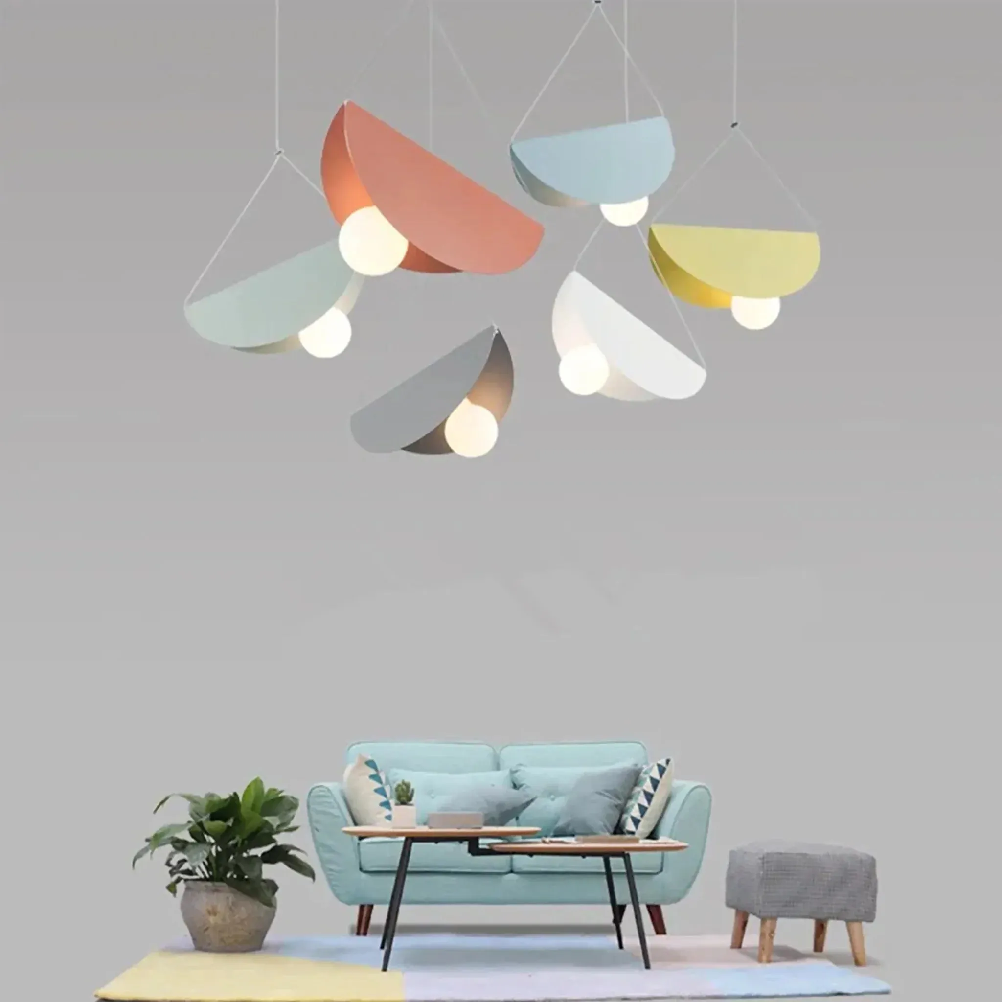 Tägerwilen | Creative Modern Pastel Pendant Chandelier