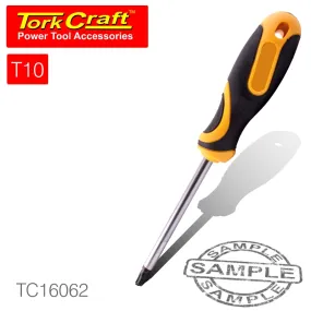 TORK CRAFT SCREWDRIVER TORX TAMPER PROOF T10 5X100MM TC16062