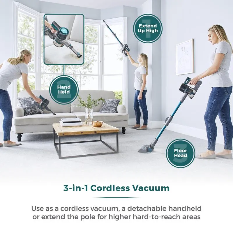 Tower VL80 Flexi Cordless Vacuum Cleaner  - Teal