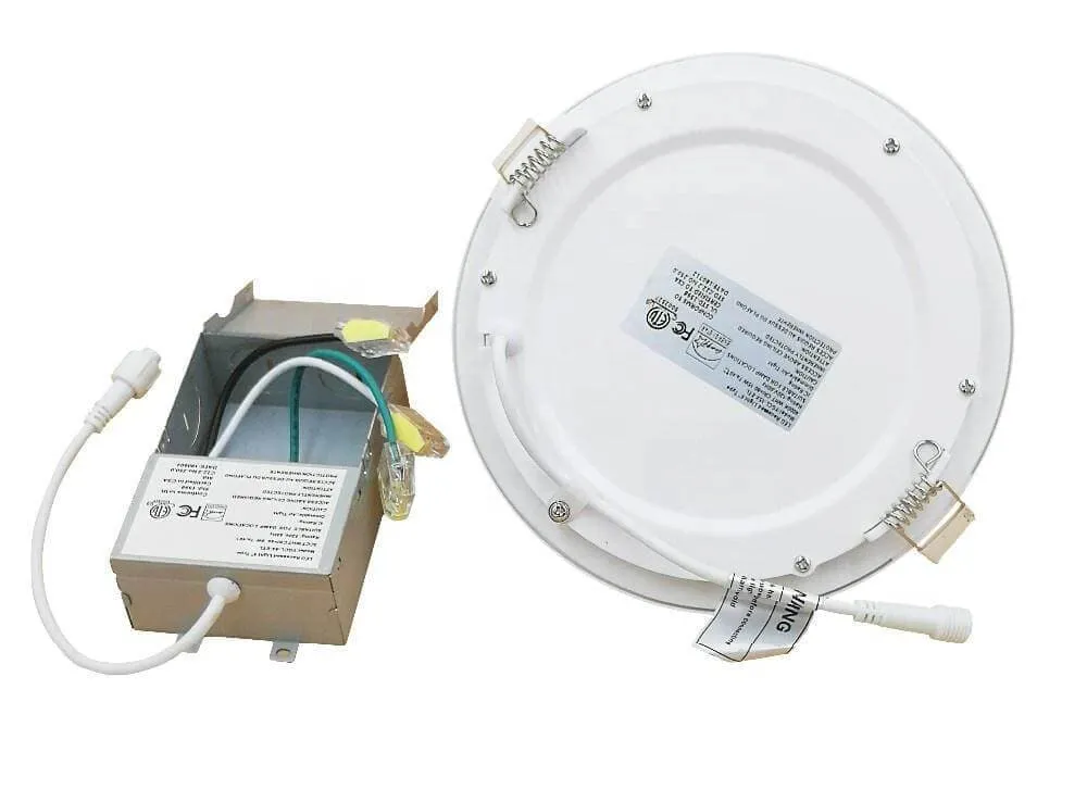 Ultra Thin ROUND 3in 6w 5CCT SWITCHABLE (2700K/3000K/3500K/4000K/5000K) Dimmable