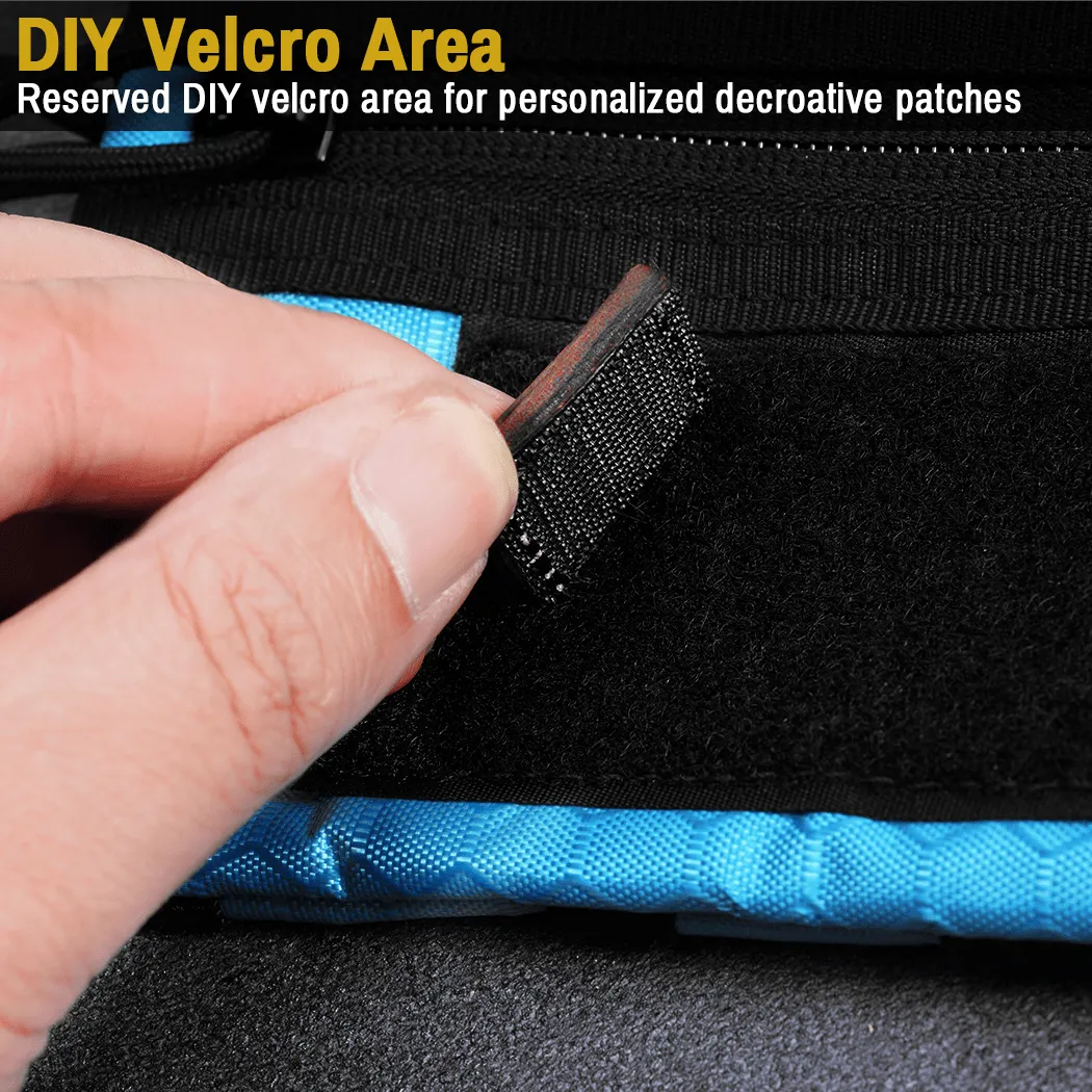 VE1-P Blue with Velcro for Patches