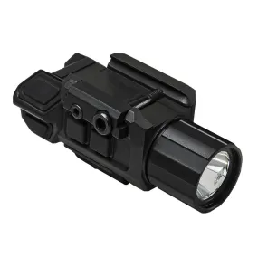 VISM by NcSTAR Pistol Flashlight With Strobe & Green Laser