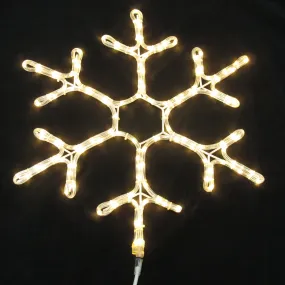 Warm White 24" LED Snowflake