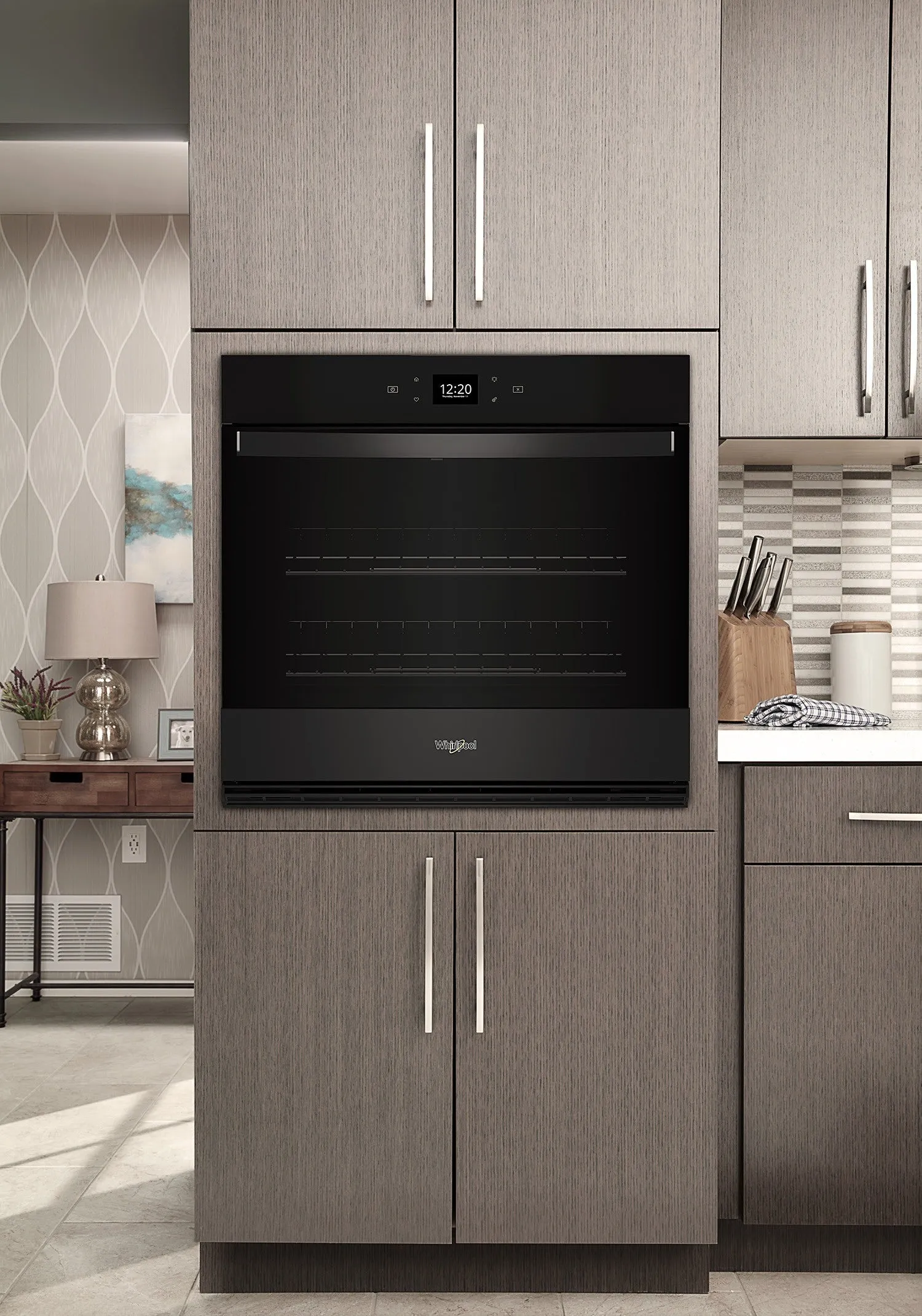 Whirlpool Black Wall Oven (4.30 Cu Ft) - WOES5027LB