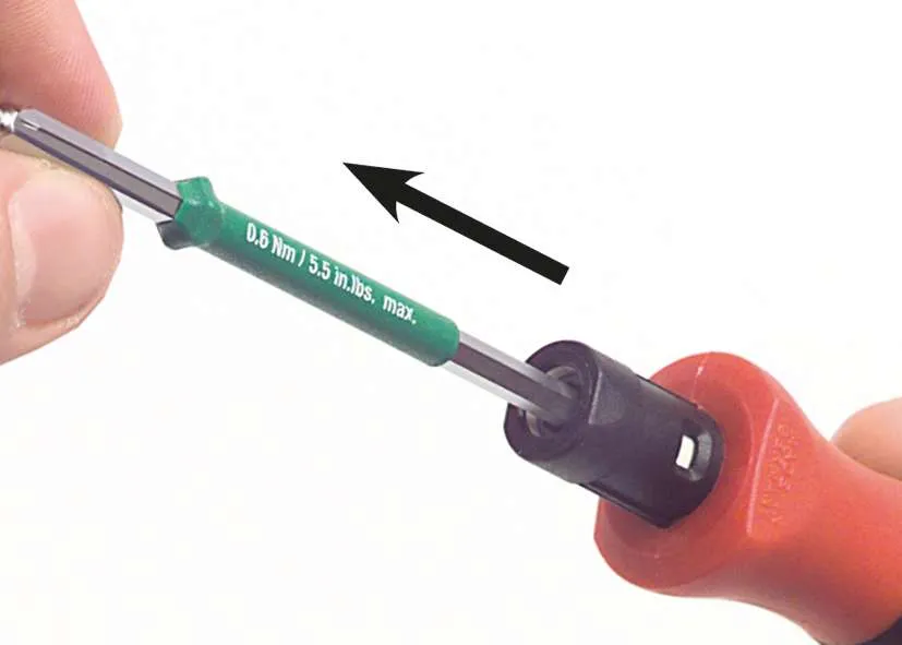 Wiha Torque Screwdriver TorqueVario®-S 0.04-0.46Nm