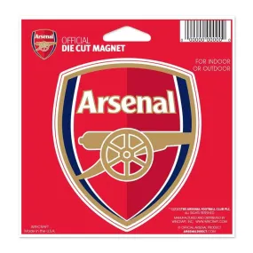 Wincraft Arsenal Die Cut Magnet (5x5.25")