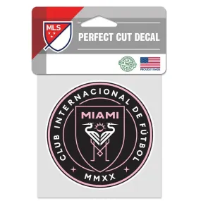 Wincraft Inter Miami 4x4 Perfect Cut Decal