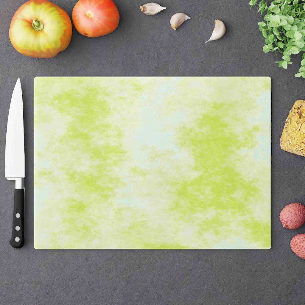 Yellow Clouds Cutting Board