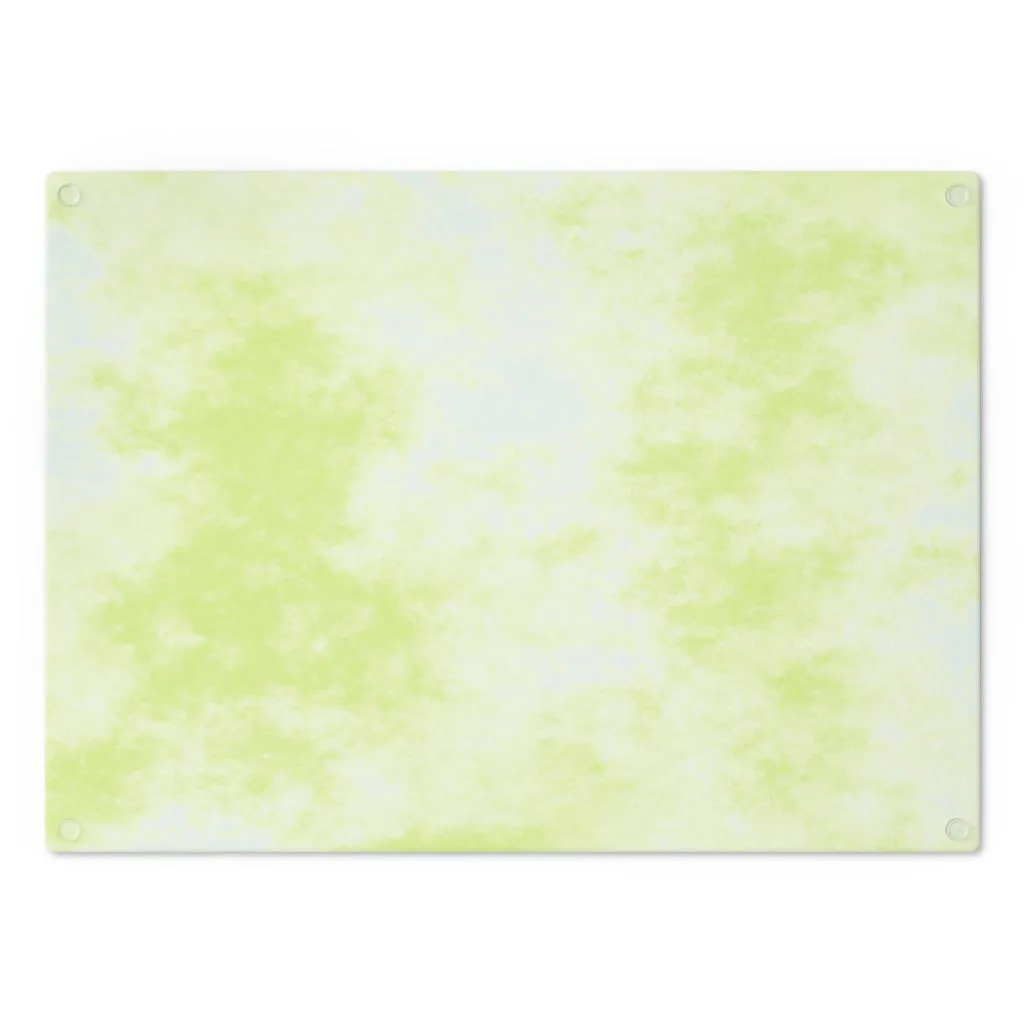 Yellow Clouds Cutting Board